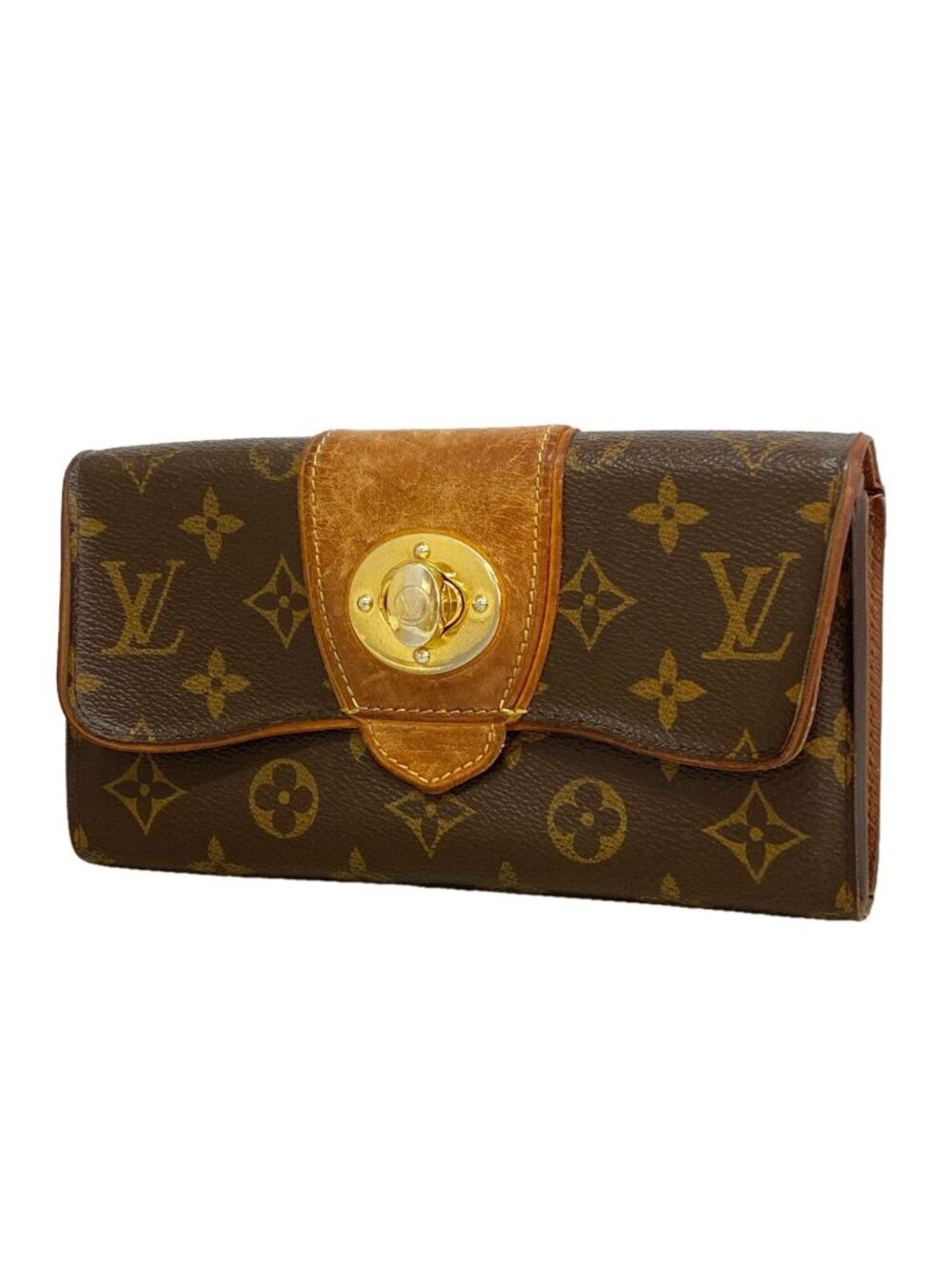 Louis Vuitton Wallet Monogram Portefeuille Boetie Brown